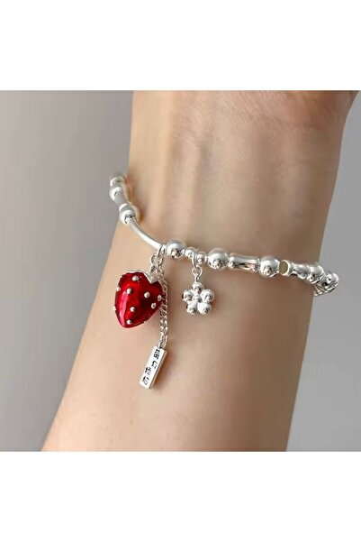 Bubbleatelier Strawberry Detail Design Bracelet