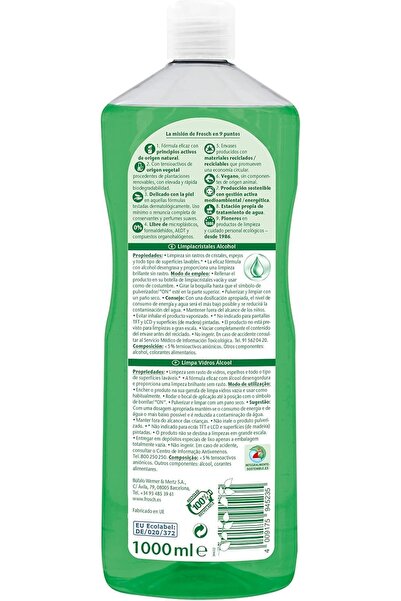 Frosch Limpiacristales XL 1L