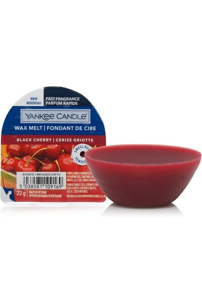 Yankee Candle Ceară topibilă | Cireșe negre | Parfum de până la 8 ore | 1 bucată