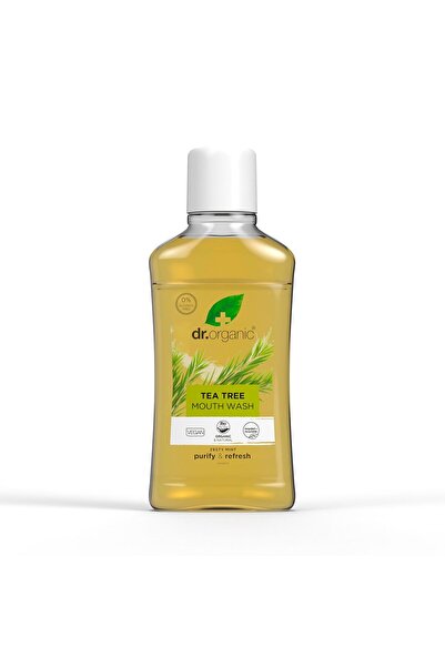 Dr. Organic Apă de gură cu arbore de ceai 500 ml