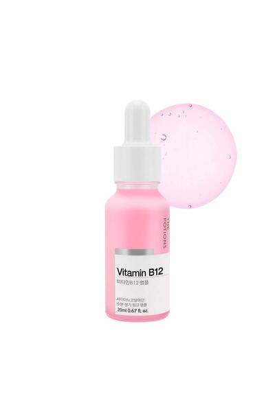 The Potions Vitamin B12 Facial Ampoule - Revitalizes uneven skin tone, collagen booster, elasticity