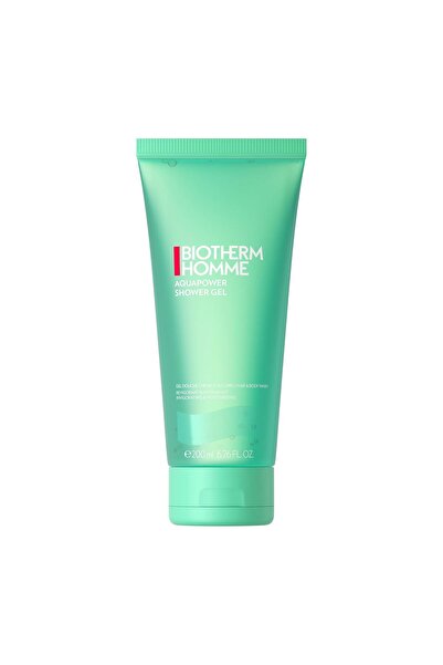 Biotherm Homme Aquapower Shower Gel, invigorating shower gel for men with Life Plankton, for refresh