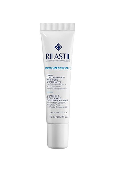 Rilastil Progression Plus Anti-Wrinkle Eye Cream, uniform, marks wrinkles, anti-aging cream for matu