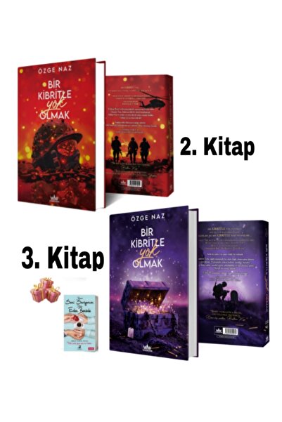 Guardian Kitap Bir Kibritle Yok Olmak 2, Bir Kibritle Yok Olmak 3 Özge Naz 2 Kitap Ciltli Set