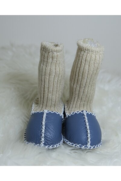 TTY Baby Booties Furry Genuine Lambskin
