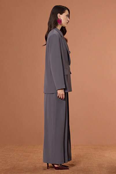 UPGRADE Oversıze Blazer Ceket Antrasit