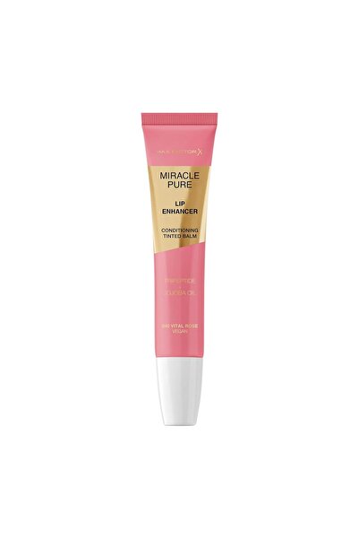 Max Factor Miracle Pure Lip Enhancer, glossy finish, color 040 Vital Rose