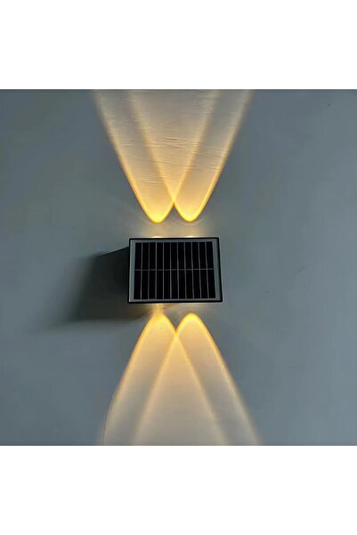 Alista Home Lampă de perete LED Solaris pentru exterior, 4 surse de lumină, lumină caldă, neagră