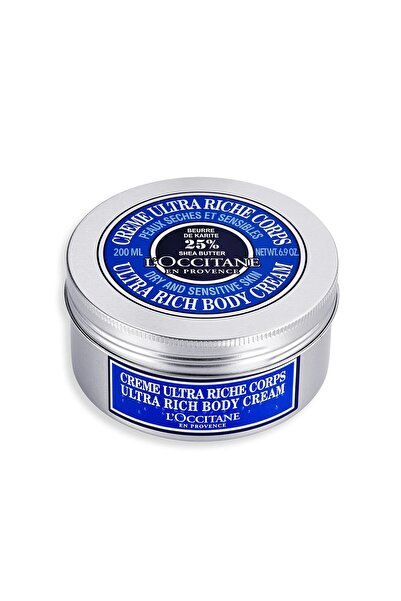 L'Occitane - Cremă de corp cu unt de shea - 200 ml - Ten uscat și sensibil - ...