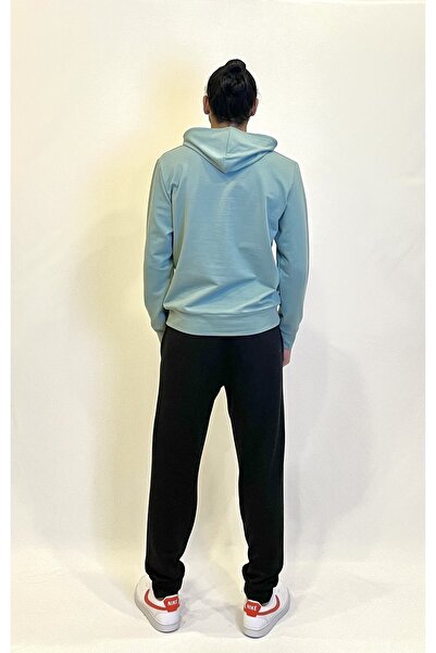 Superlife Ανδρικό φούτερ με κουκούλα Superlife Regular Fit Air Printed Thin SPR22SW162