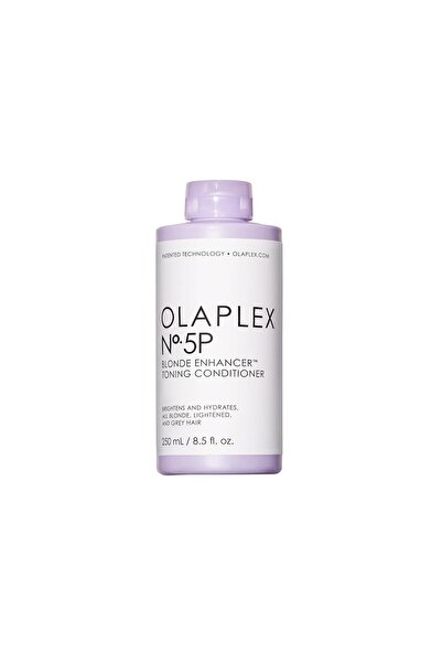 Olaplex No 5P Blonde Enhancer Purple Toning Conditioner, Repairs, Moisturizes, and Brightens Blonde,