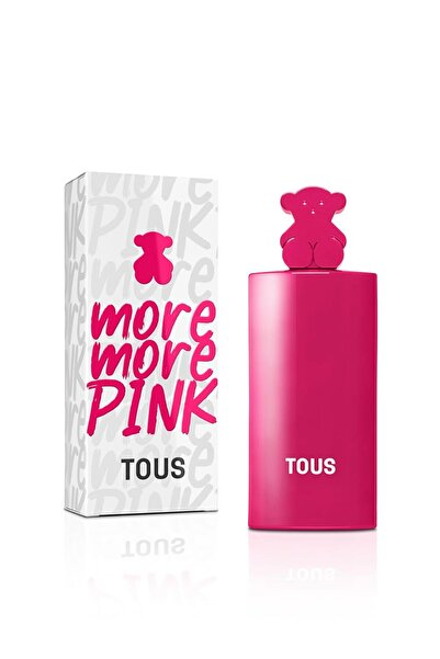Tous More More Pink, Eau de Toilette for Women, Fruity Floral Fragrance, 50 ml with Sprayer