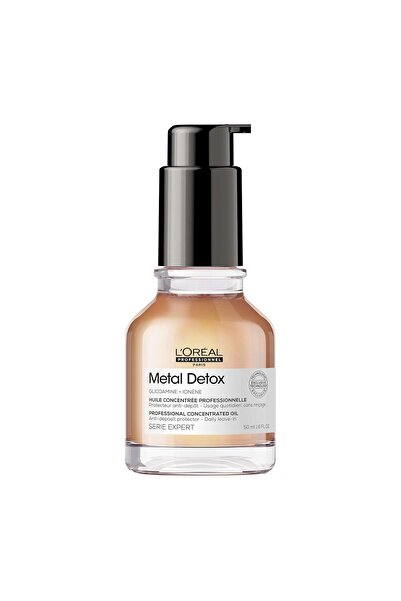 L'Oréal Professionnel Paris Serie Expert Metal Detox Oil 50ml - Ulei pentru păr deteriorat