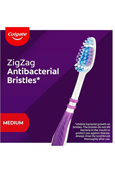 Colgate ZigZag Toothbrush, 3 Pieces