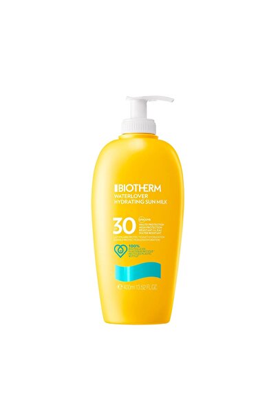 Biotherm Lait Solaire Hydratant SPF 30, Protective Body Skincare, Nourishing Sunscreen Lotion, 400 m