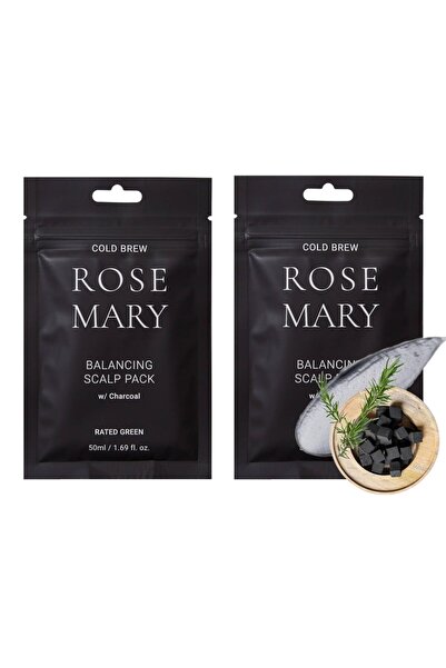 RATED GREEN Masă echilibrantă pentru scalp cu rozmarin și cărbune, 50 ml