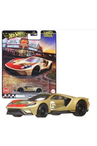 HOT WHEELS فورد جي تي بريميوم بوليفارد '17 طراز GJT68 JBL15