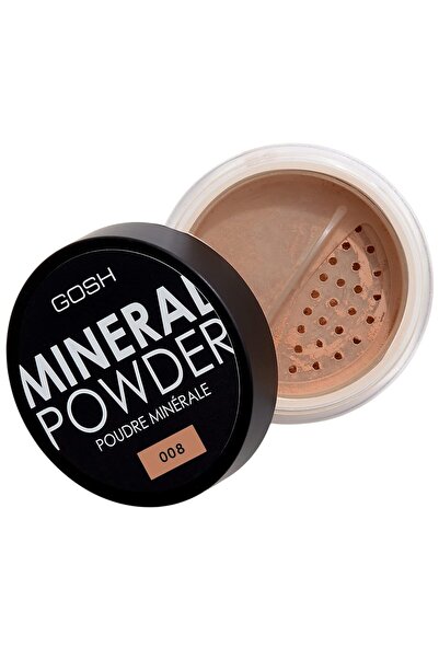 GOSH Mineral Powder, vegan I loose setting powder with minerals for all skin types I mattifying & lo