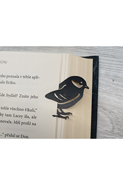 Kuş Kitap Ayracı - Kitap Severlere Özel Şık Hediye
