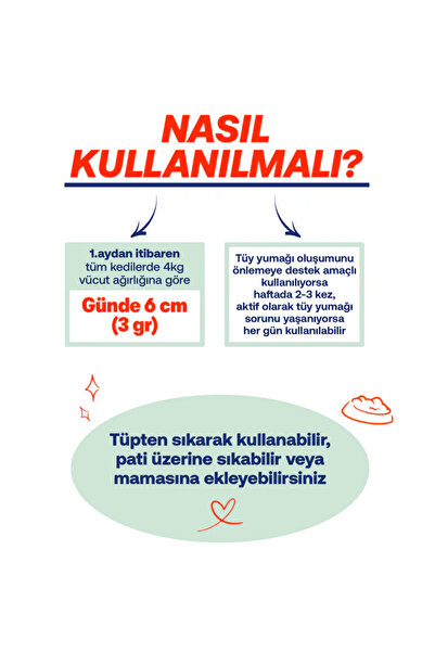 BioFeline Kediler için Multivitaminli Malt macun 100g