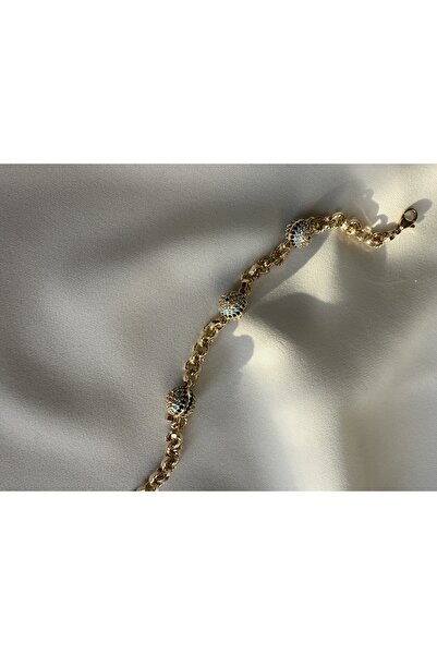 LUSORA ACCESORY Lusora Accessory 14k Xuping Nazar Boncuklu Vip seri Trend Bileklik