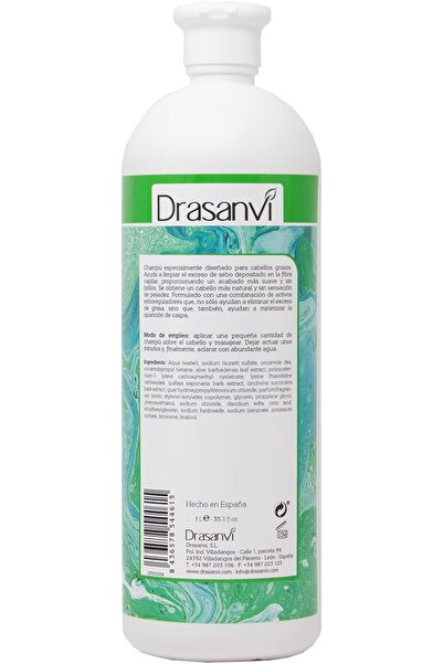 Drasanvi Șampon cu biotină și aloe vera pentru păr gras