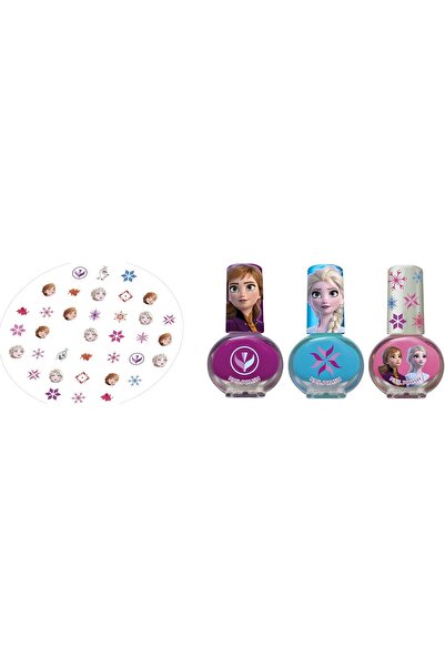 Disney Frozen Frozen Set Uñas 3 Esmal+Pegati