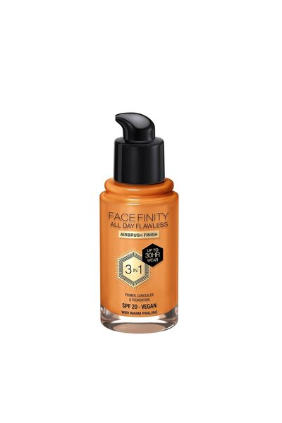 Max Factor Facefinity 3-in-1 All Day Flawless Foundation SPF 20 Warm Praline 200g