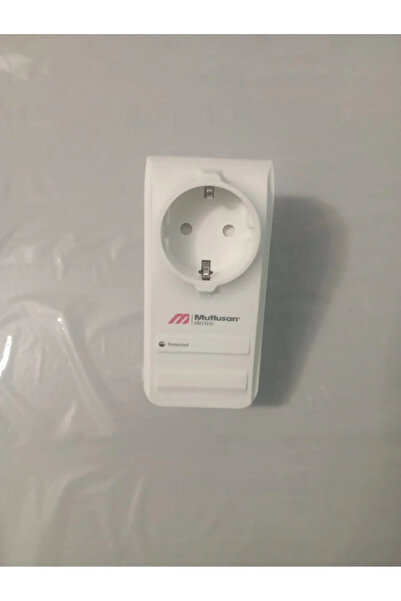 Mutlusan Tekli Şok Korumalı Priz 630 Joule – Çocuk Korumalı, Aşırı Gerilim Koruyucu