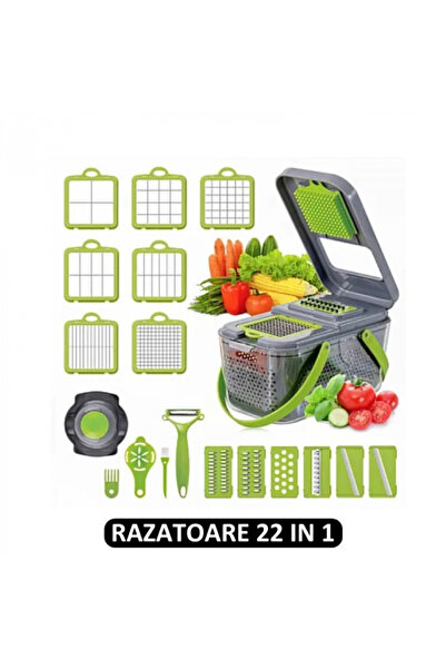 OEM iTin Multifunctional Grater 22-Piece Set – Complete Set for Slicing and Grating