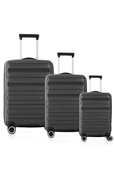 ÇÇS polipropilen 3 lü valiz set ar95225