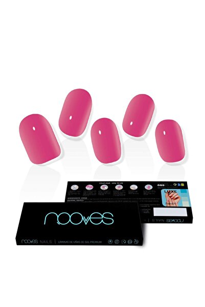 Nooves Foițe de unghii cu gel Glam #Barbie Girl - 20 de unități