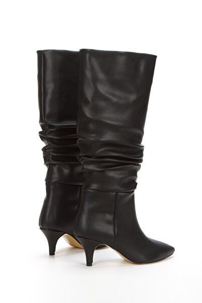 KAYRA VARDAR SHOES Kadın Büzgülü Sivri Burunlu 348