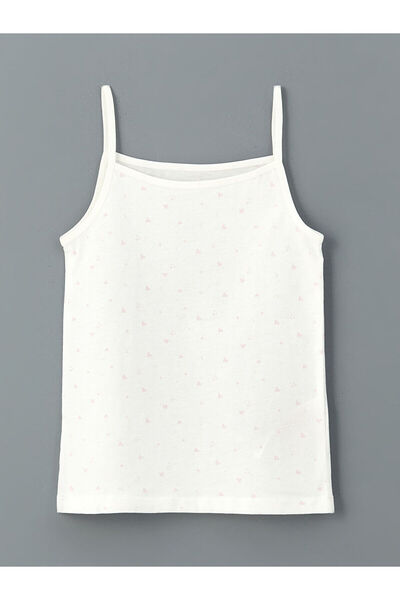 LC Waikiki İzr New Season Square Neck Girls' Tank Top 2-Pack