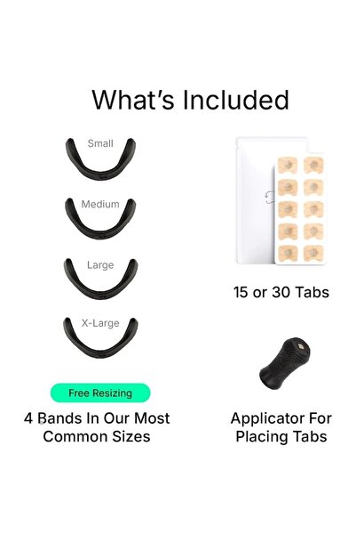 Stone Magnetic Nasal Dilator, Anti-Snoring and Sport, Stone®, Black, White