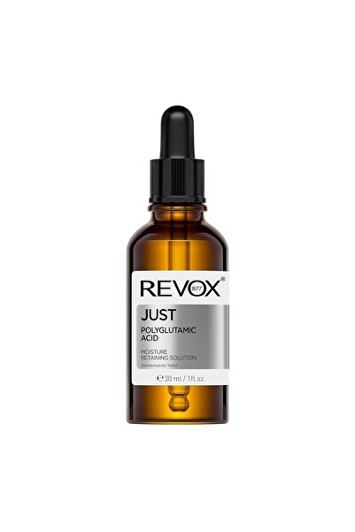 REVOX B77 Just, Acid poliglutamic, Ser hidratant, Pentru față și gât, 30 ml