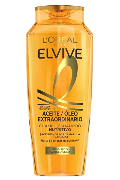 L'Oreal Paris Elvive Extraordinary Oil Shampoo for dry hair, 380 ml, Cranberry, floral