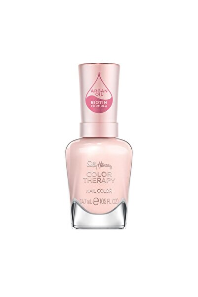 Sally Hansen Oja Color Therapy cu ulei de argan Sheer Nirvana, culoare nud, îngrijire de lungă durată