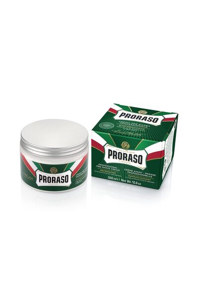 Proraso Cremă pre-ras, 300 ml, cremă de ras revitalizantă și revitalizantă pe...