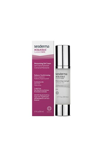 Sesderma | Acglicolic Classic Forte Moisturizing Gel-Cream | Anti-Aging Care | For Acne-Prone, Combi