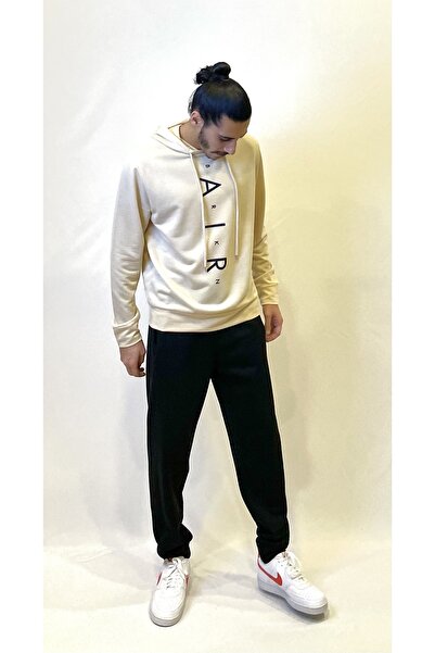 Superlife Ανδρικό φούτερ με κουκούλα Superlife Regular Fit Air Printed Thin SPR22SW162