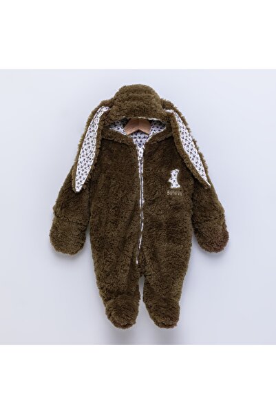 Babydola Babydoıla Winter Soft Gloved Baby Outerwear Jumpsuit