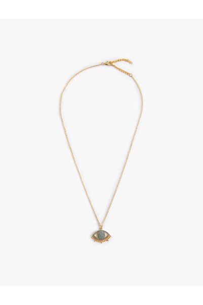 Koton Kadın Nazar Boncuğu Göz Şekilli Kolye