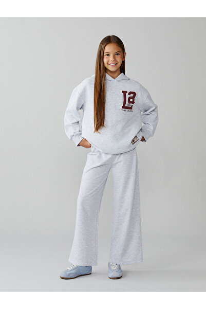 LC Waikiki New Season Girls' Sweatpants with Elastic Waist