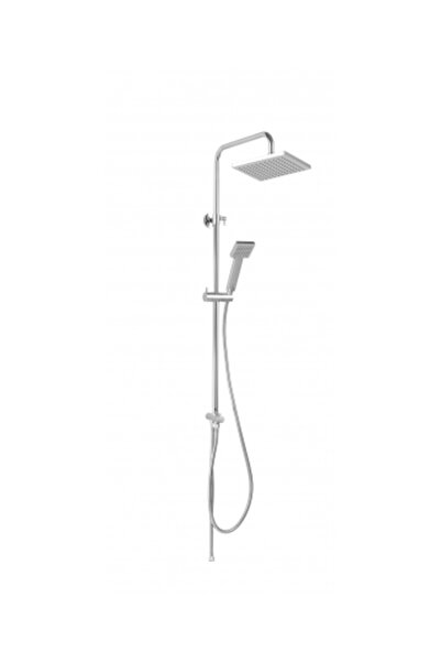 FERRO Set 3 in 1 Baterie dus + Baterie lavoar inalta + Coloana de dus cu dus fix si dus mobil Strato