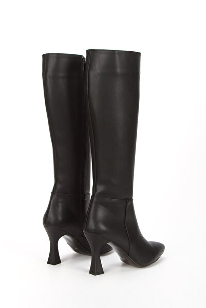 MFT AYAKKABI Kadın 9 cm İnce Topuk Sivri Burunlu Çizme