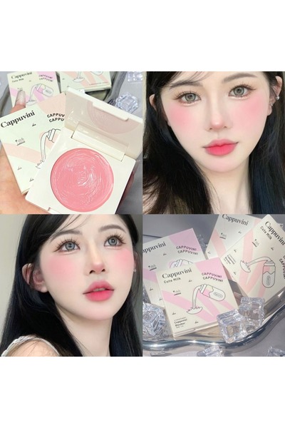 cappuvini Cute Milk Krem Allık