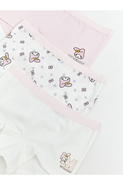 LC Waikiki UZG Store'dan Stilinizi Oluşturun | My Melody Baskılı Kız Çocuk Boxer 3'lü