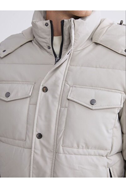 LC Waikiki Standard Mold Hooded Men's Coat