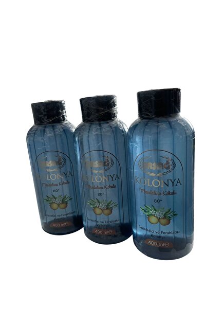 Kuzgun Ticaret كولونيا برائحة الماندرين × 3 قطع